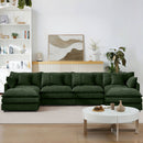 Modular U Shaped Sectional Sofa, 4 Seater Comfy Cloud Couch
