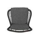Outdoor Wicker Club Chair With Cushions (Set of 2)