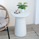 Terrazzo - Outdoor Side Table - White