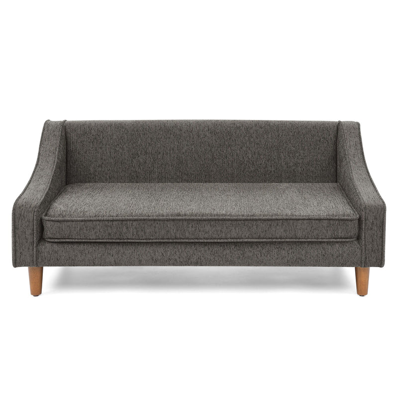 Modern Durable Elevated Dog Sofa Bed With Irregular Armrest Design
