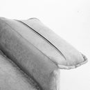 Oversized Reading Armchair With Thick Cushions, High Back Support