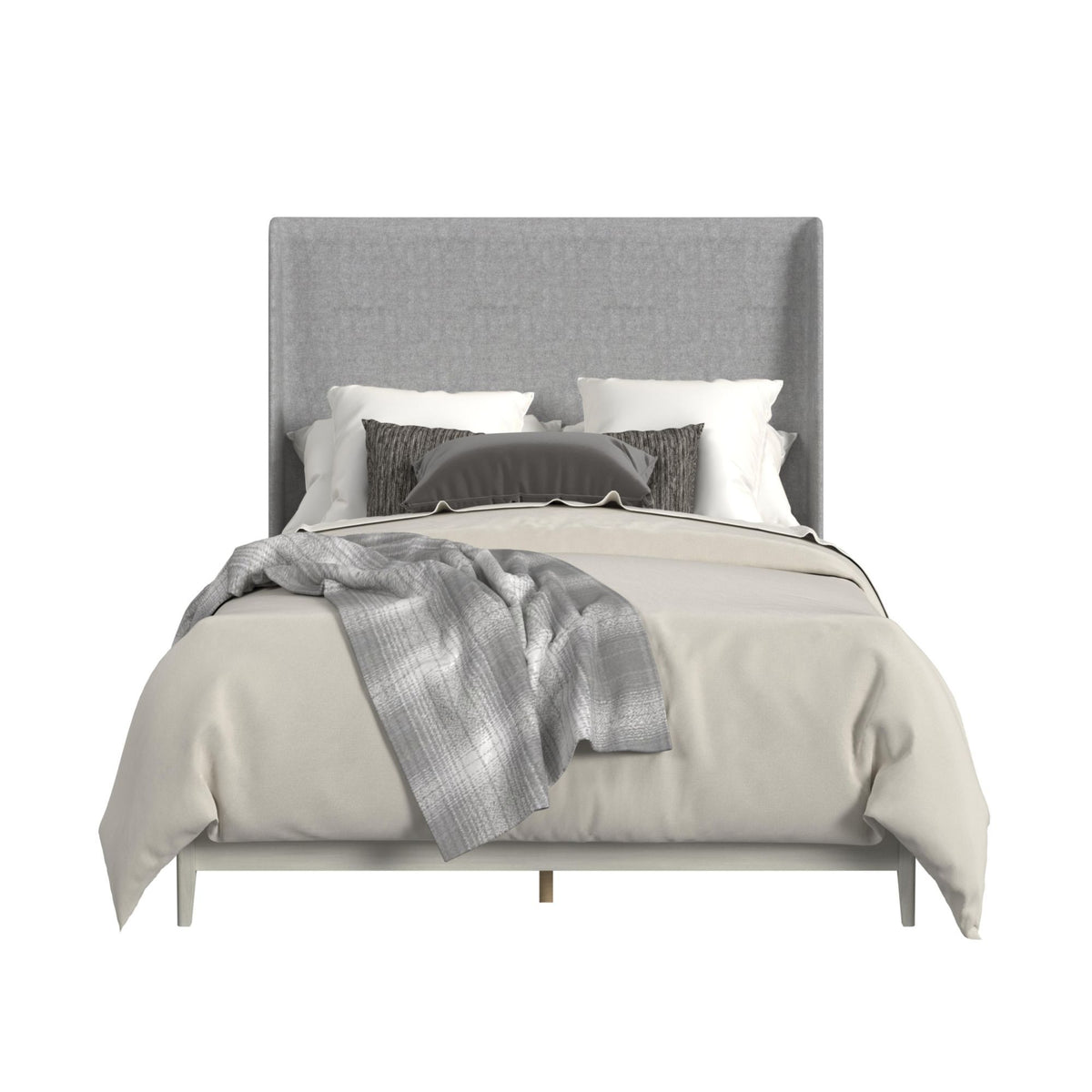 Westland Upholstered Bed in Gray by Elements International, view 7