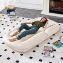 Contemporary Folding Sofa Chair With 5 Adjustable Positions For Gaming, Meditation, And Relaxation