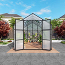 Gain Height Windproof Greenhouse All Season Outdoor Garden Shelter