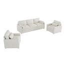 Cloud Sofa Set Couch For Living Room - Beige