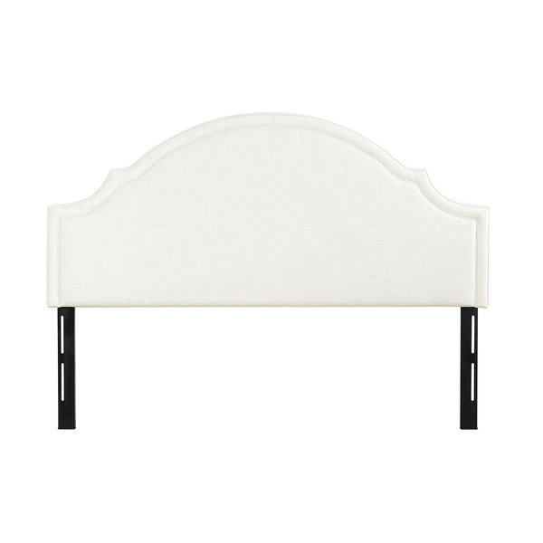 Catherine - Upholstered King Headboard - Antique White