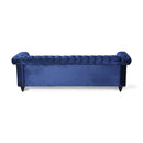 Chesterfield Style 3 Seater Sofa With Deep Button Tufting