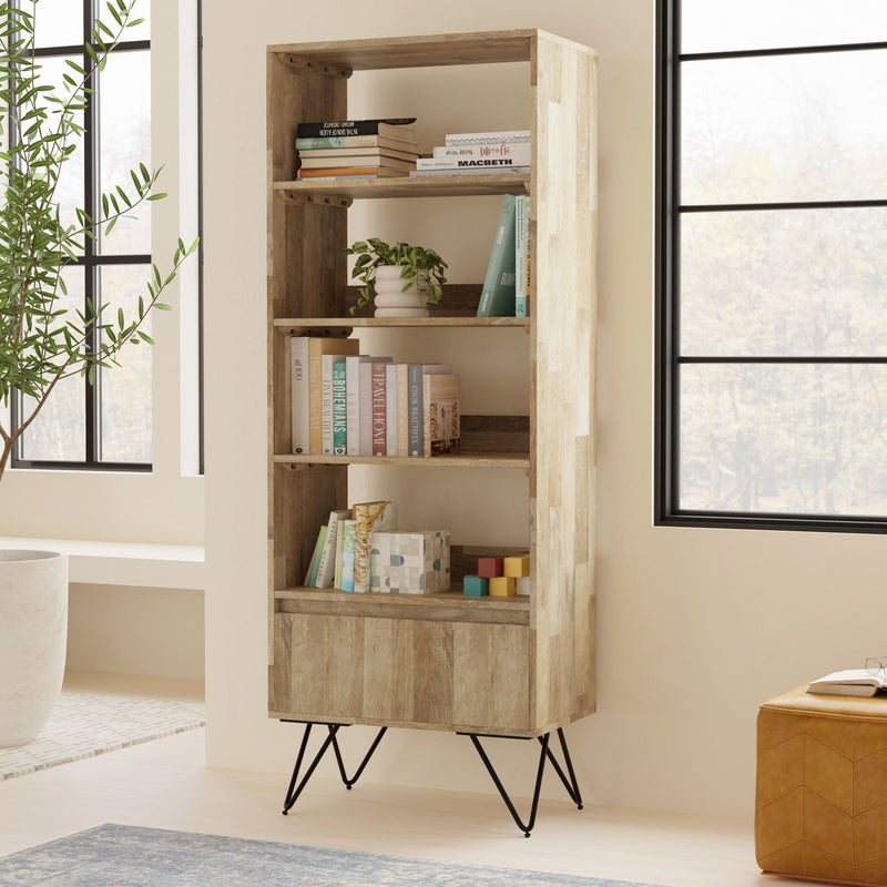 Hunter - Tall Bookcase - Natural