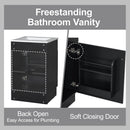 Bathroom Vanity With Sink, Cabinet With Adjustable Shelf