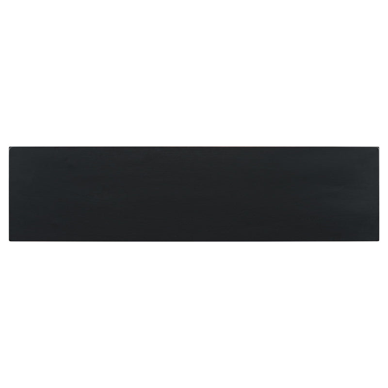 Console Table With Cross Leg Base And Reinforced Support Plate