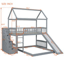 House Bunk Bed With Slide