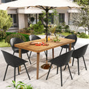 Gable Janiyah - 7 Pieces Outdoor Dining Set