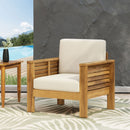 Slat Design Club Chairs With Cushions