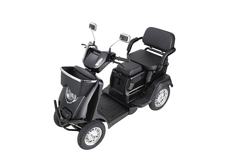 Heavy Duty 4 Wheel Mobility Scooters For Seniors & Adults 500 Lbs Capacity