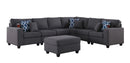 Cooper - Sectional Sofa With Ottomans And Cupholder