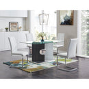 Iris - Dining Table - Gray