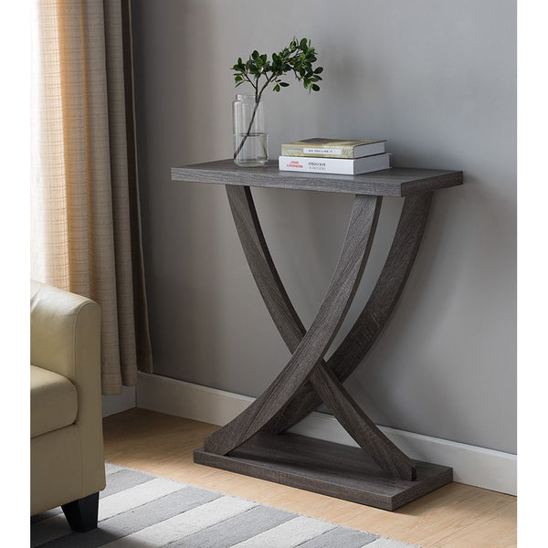 Curved Design Entryway Console Table