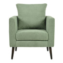 Modern Accent Upholstered Armchair With Pillow