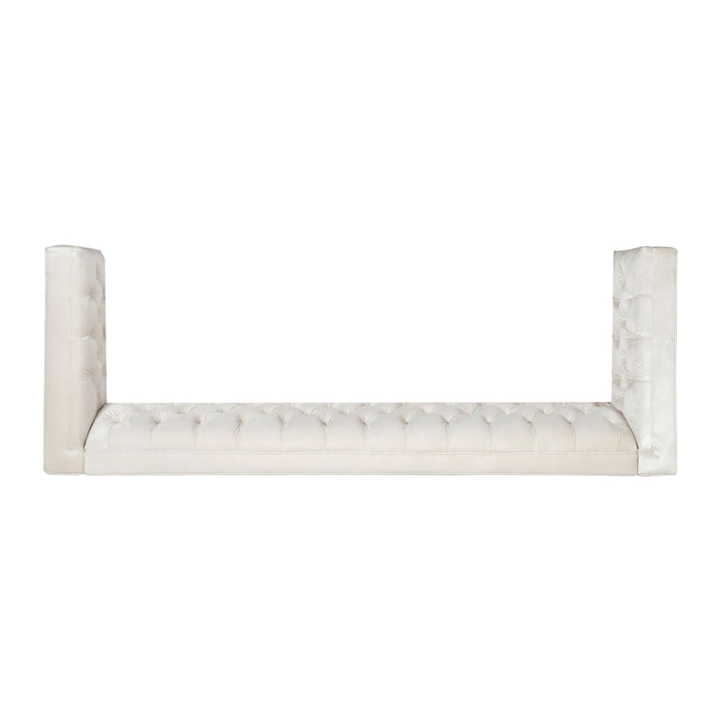 Contemporary 3 Seater Sofa With Button Tufting
