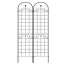 Metal Garden Trellis For Climbing Plants Outdoor Rustproof Plant Support Rose Trellis Netting Trellis