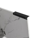 Wall Mounted Bathroom Vanity With Ceramic Sink And Storage Cabinet