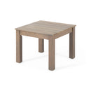 Halcyon - Outdoor Side Table With Slat Design