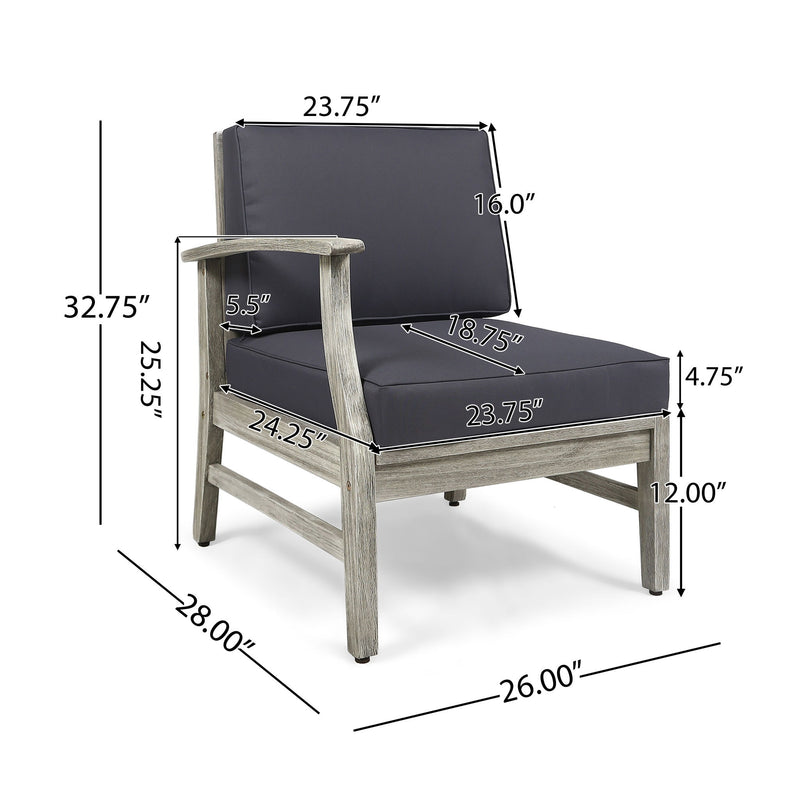 Perla - 5 Pieces Sofa Set