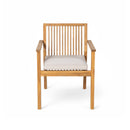 Patio Dining Chair, Comfortable Waterproof Seating (Set of 2)