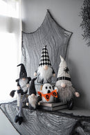 Gnome Decor, For Halloween Decor - Black / White