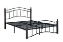 Queen Size Metal Bed Frame with Headboard and Footboard