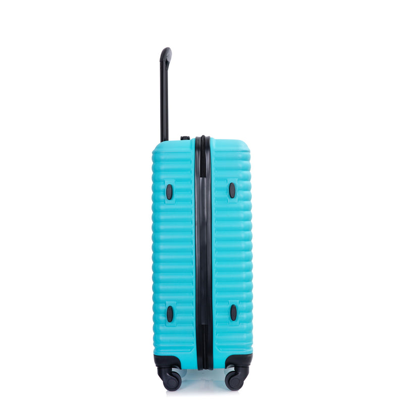 3 Piece Luggage Sets Lightweight Suitcase With Two Hooks, Spinner Wheels, Tsa Lock