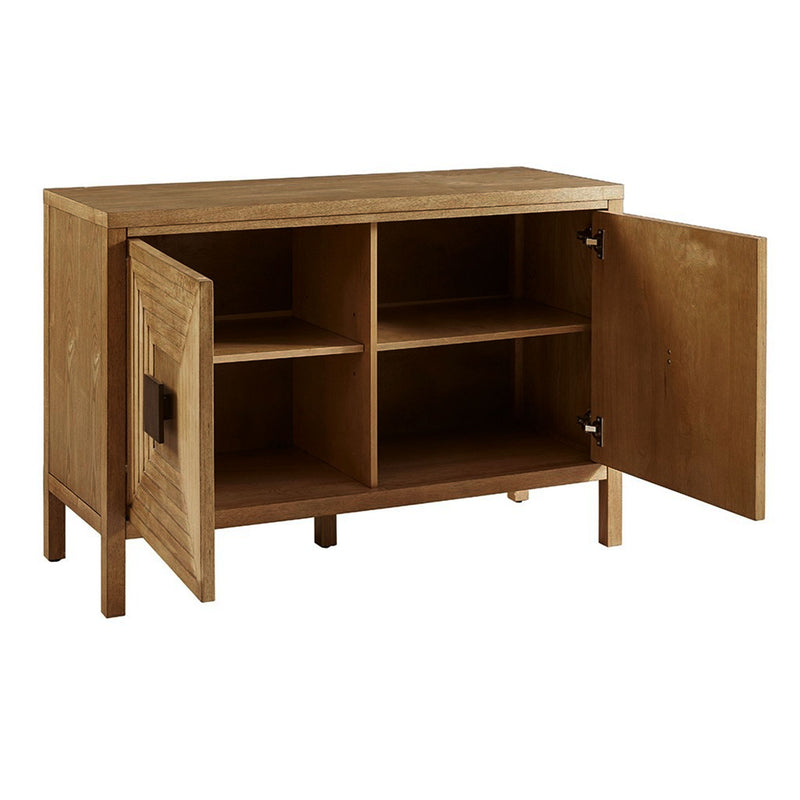 Accent Cabinet With Adjustable Shelves - Natural Elm