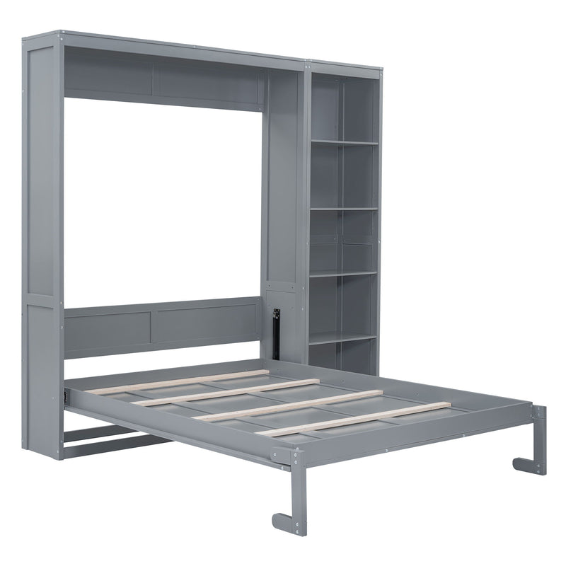 Murphy Wall Bed With Shelves