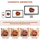 360° Modern Swivel Accent Chair Round Armchair, Thick Padded Single Lounge Sofa Upholstered Comfy