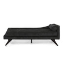 Etherealuxe - Chaise Lounge With Birch Splayed Legs