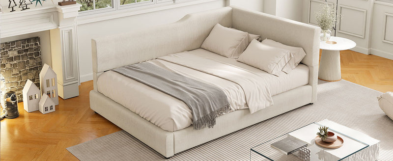 L Shaped Upholstered Daybed