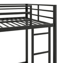 Metal Bunk Bed, Low Bunk Bed With Ladder
