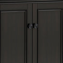 Amherst - Wide 4 Door Storage Cabinet - Hickory Brown