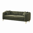 Tufted Oversized Sofa For Living Spaces