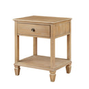 Victoria - Bedside Table With Drawer And Shelf