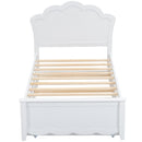 Platform Bed With Headboard And Trundle