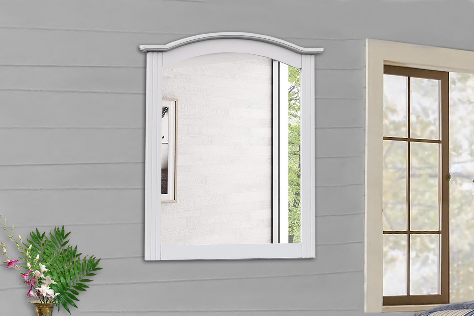 Abacoa Mirror (White)