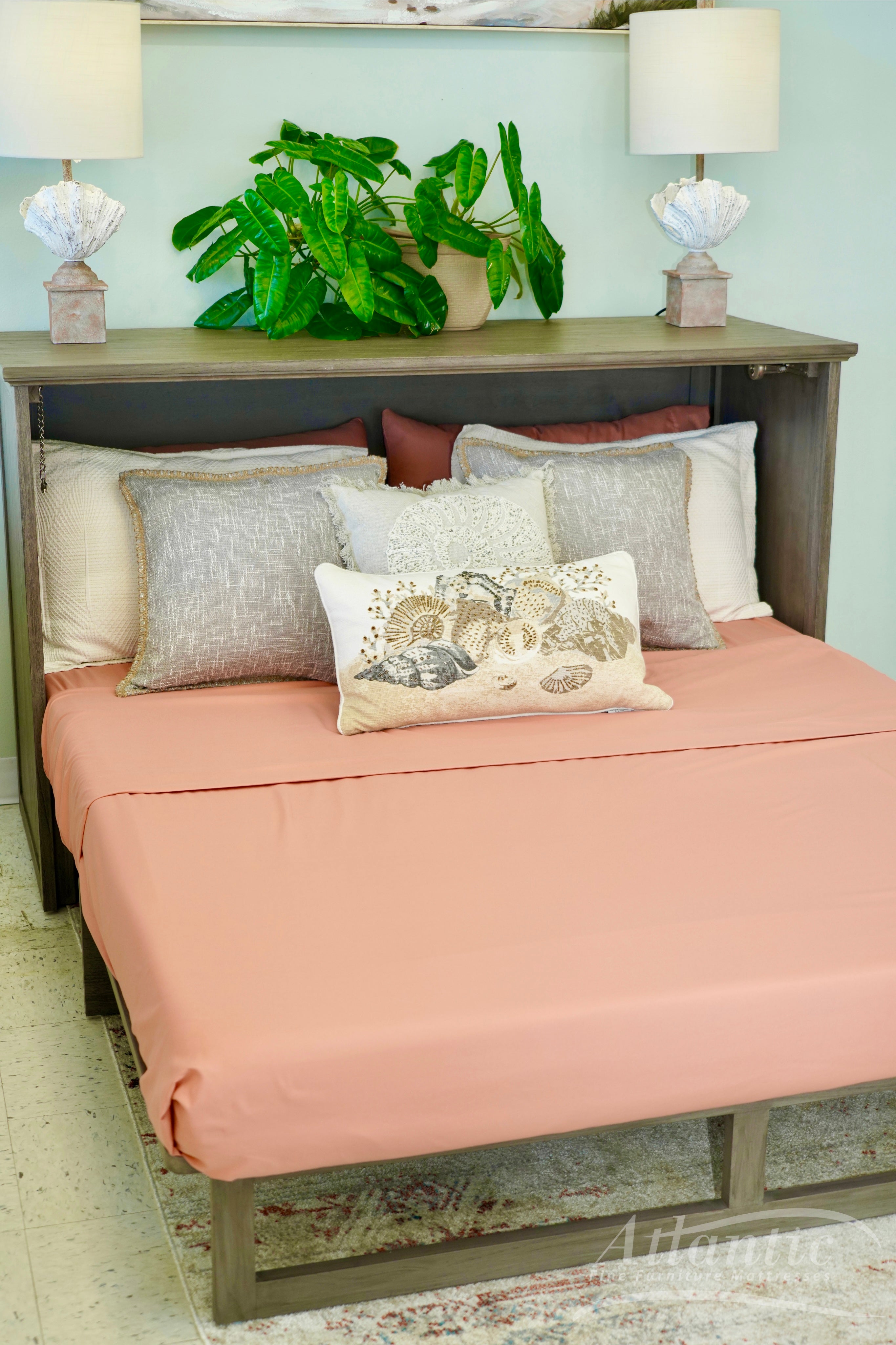 Antigua Queen Size Murphy Cabinet Bed