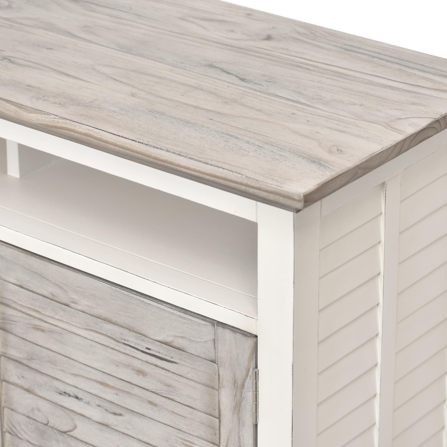 Islamorada Entertainment Center. Dapple Grey Finish