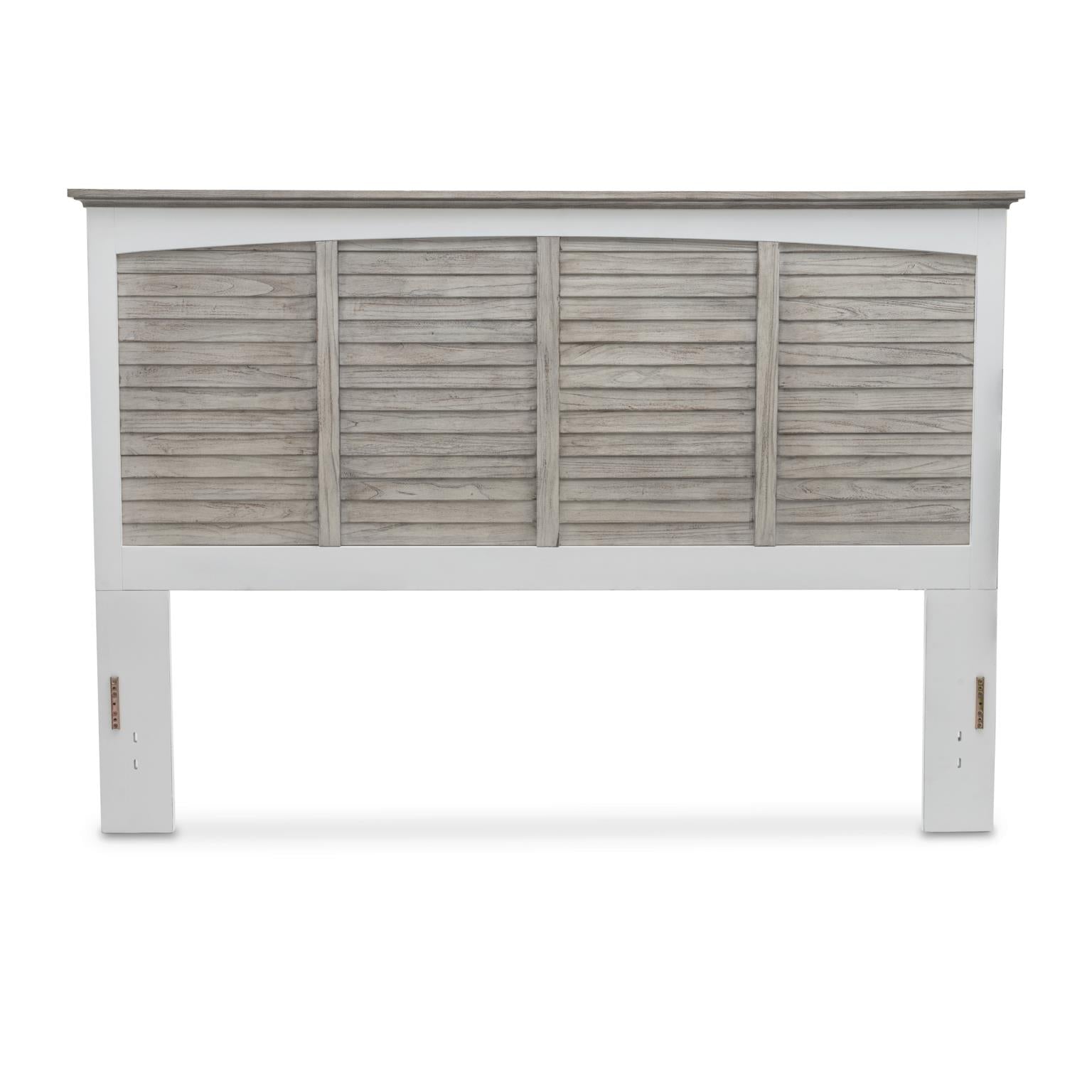 Islamorada King Headboard Dapple Grey Finish