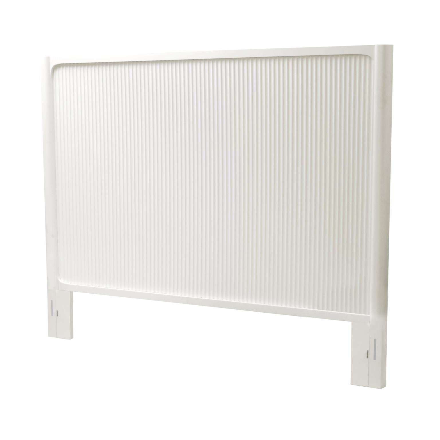 Montauk Queen Headboard. White Finish