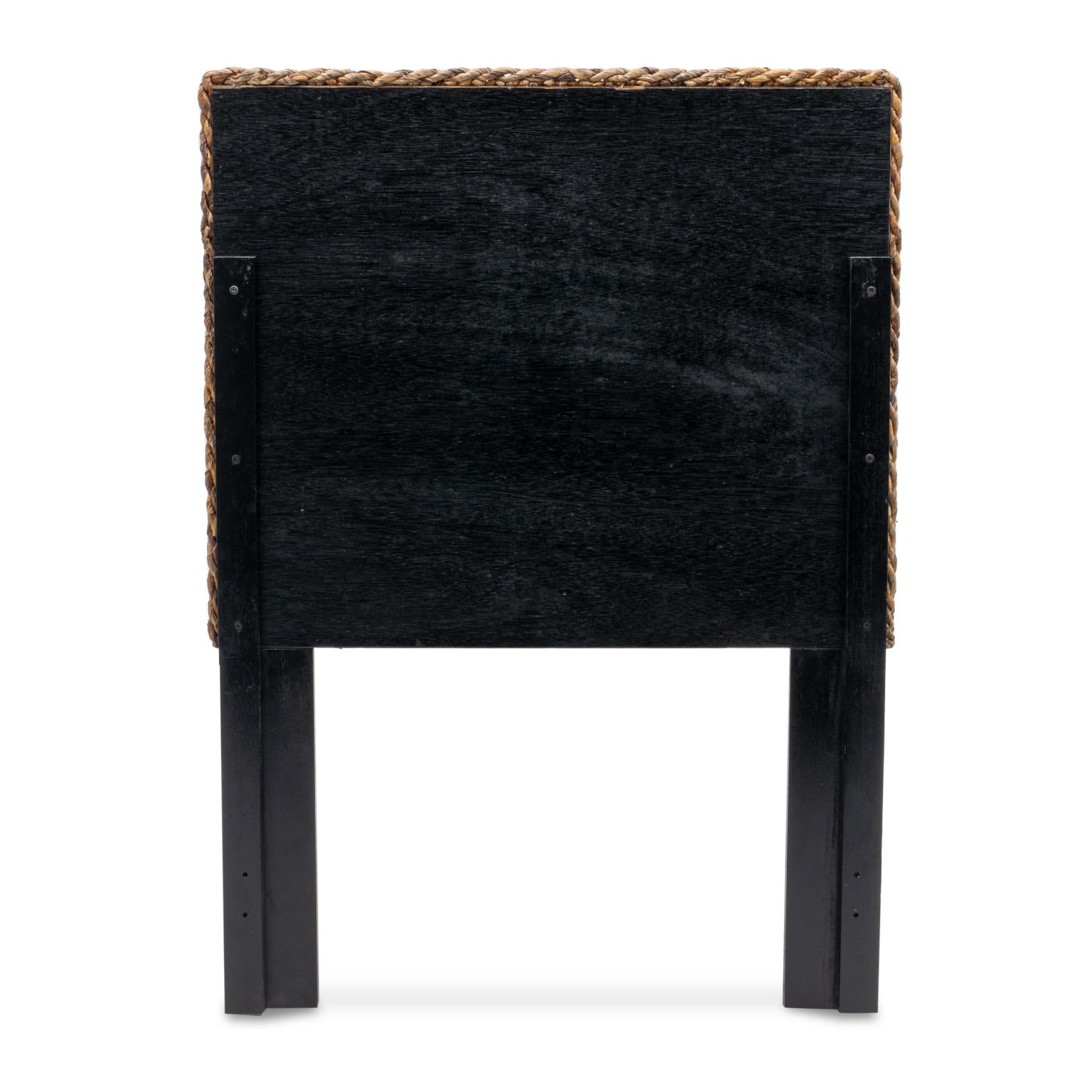Maui Twin Headboard Seagrass with Natural Finish.