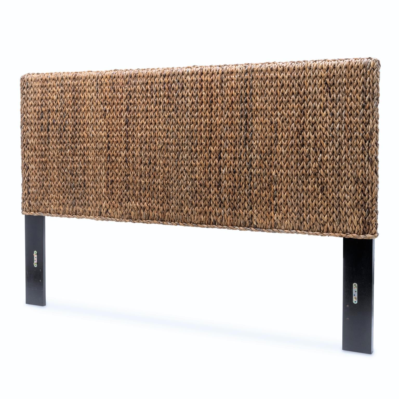 Maui King Headboard Seagrass with Natural Finish