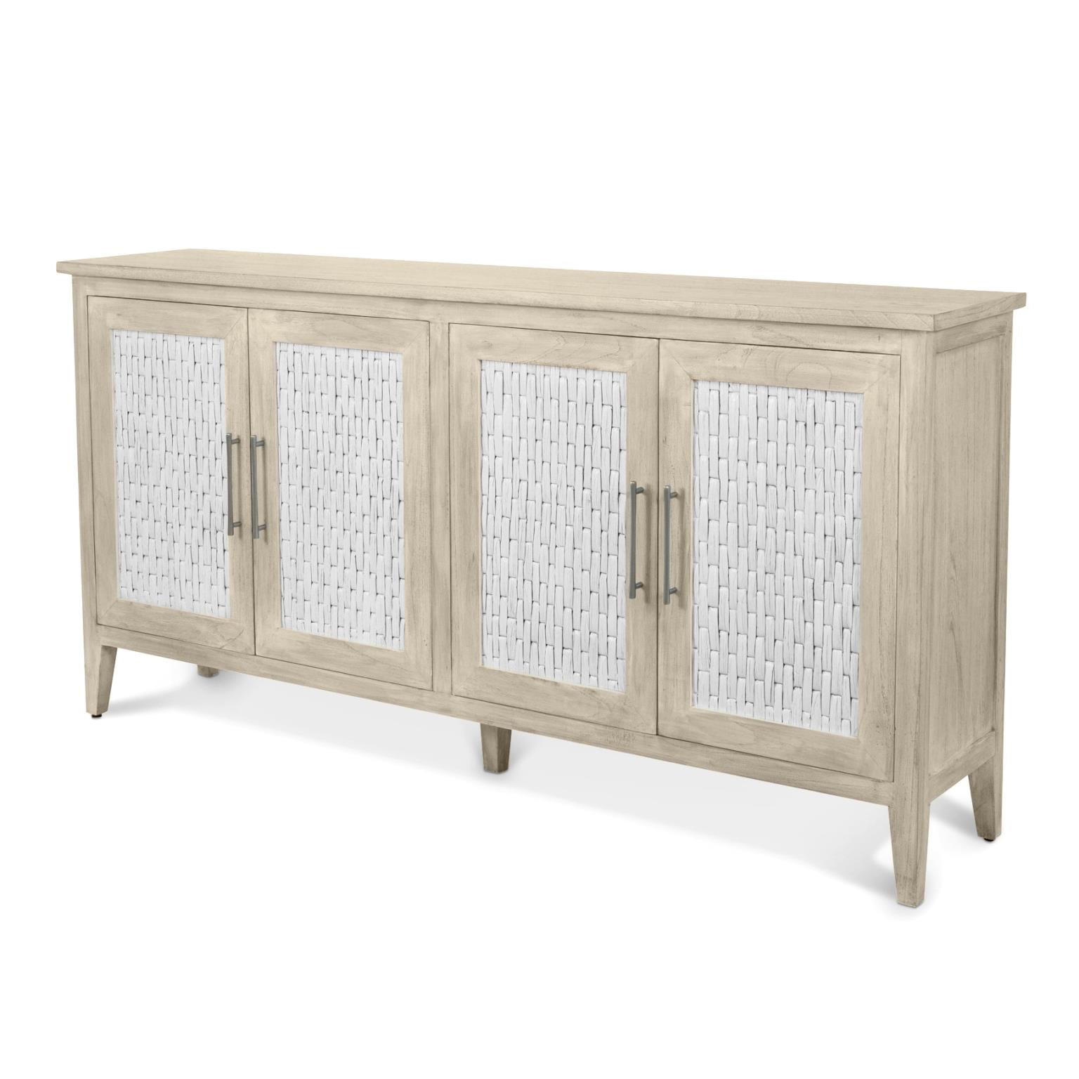 Tahiti 4-Door Credenza - Atlantic Fine Furniture Melbourne FL