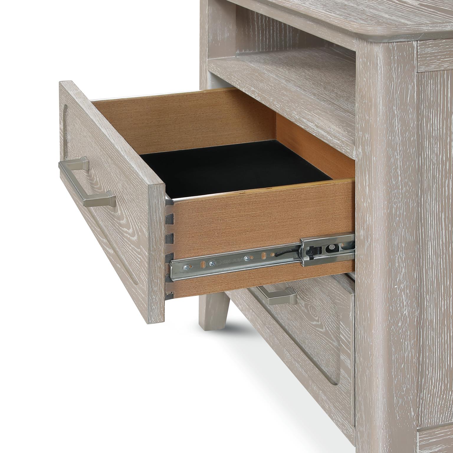 Cape May 2 Drawer Nightstand w/ USB A + C